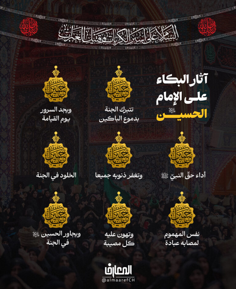 آثار البكاء على الإمام الحسين (ع)