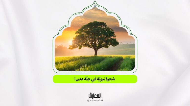 مسك الولاية - 4 - شجرة نبويّة في جنّة عدن!