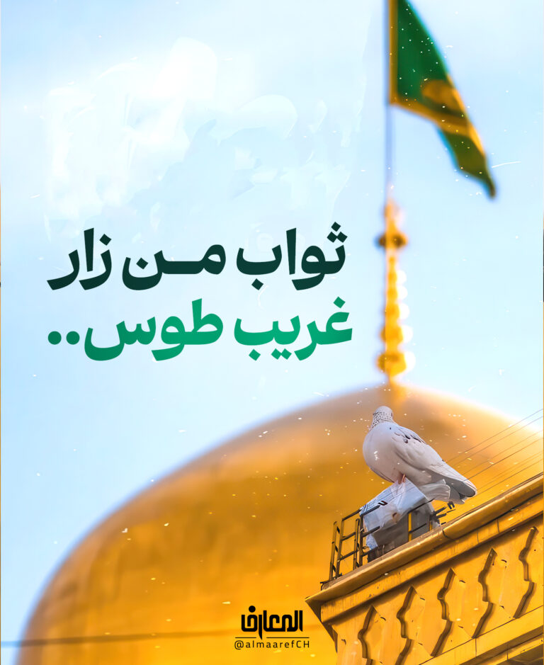 ثواب من زار غريب طوس..