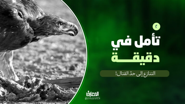 تأمل في دقيقة - 2 - التنازع إلى حدّ القتال!